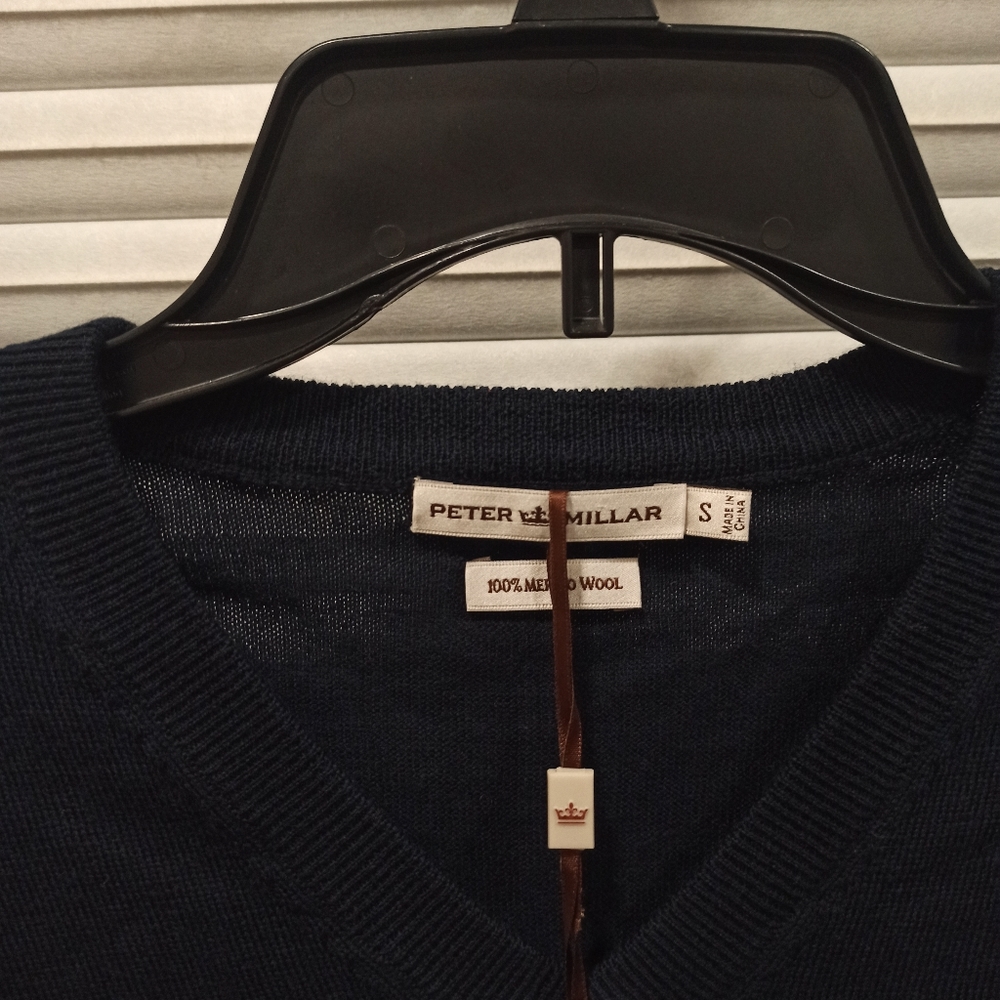 Peter Miller men's pullover long sleeves formal dress sweater. Size small - Picture 11 of 16